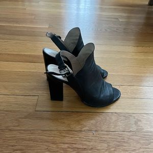 French connection peep toe bootie